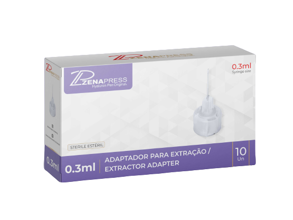 Transferidor 0,3ml descartável para pressurizada ZenaPress (10un)