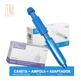 Caneta Pressurizada ZenaPress + Adaptador e Ampola 0,3ml